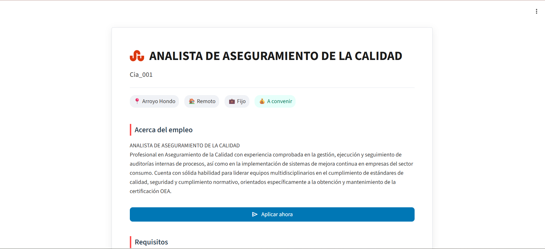 Analíticas de Contratación